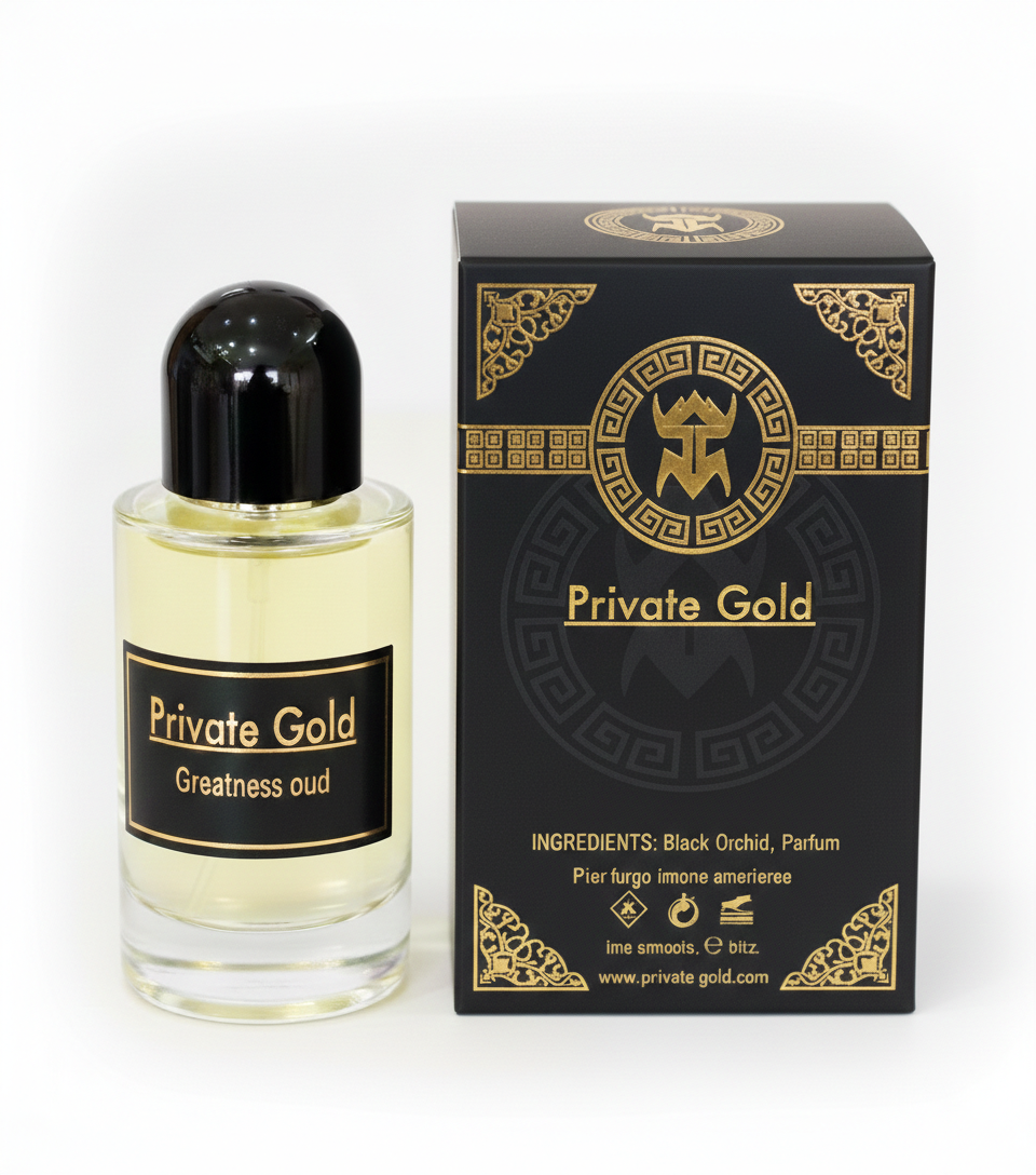 Eau de parfum Private Gold - Baccarat Vanille - 60ml