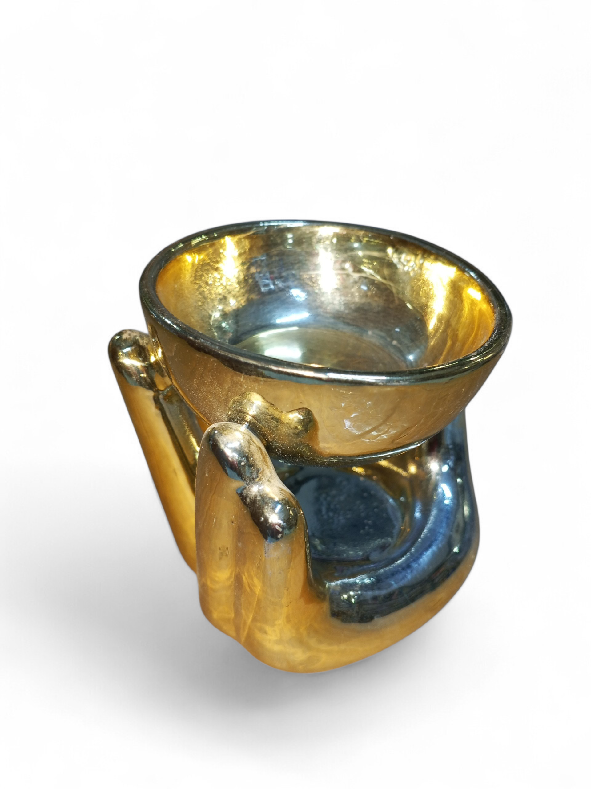 Brûleur en Fer Dorée 