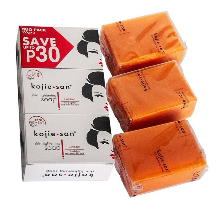 Savon Kojic acid 3 pièces - 100g × 3