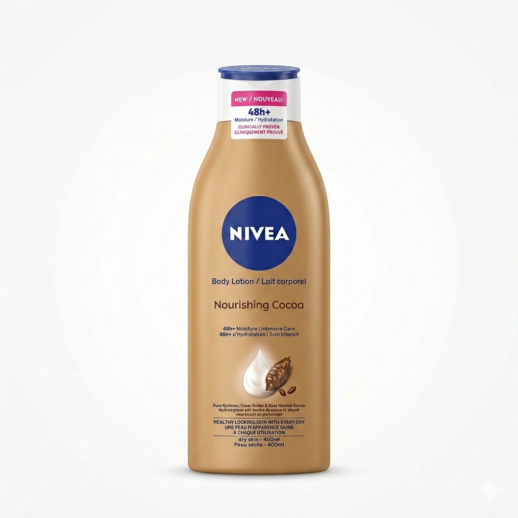 Nivea Lait de Corps Nourrissant Cacao - 400ml