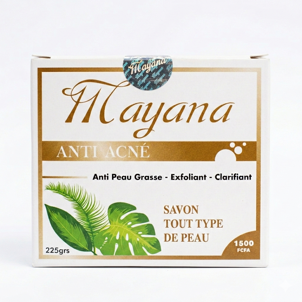 Mayana Savon Anti-Acné - Peau Grasse 