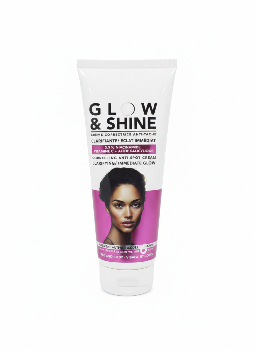 Glow & Shine Crème Corporelle - Niacinamide 