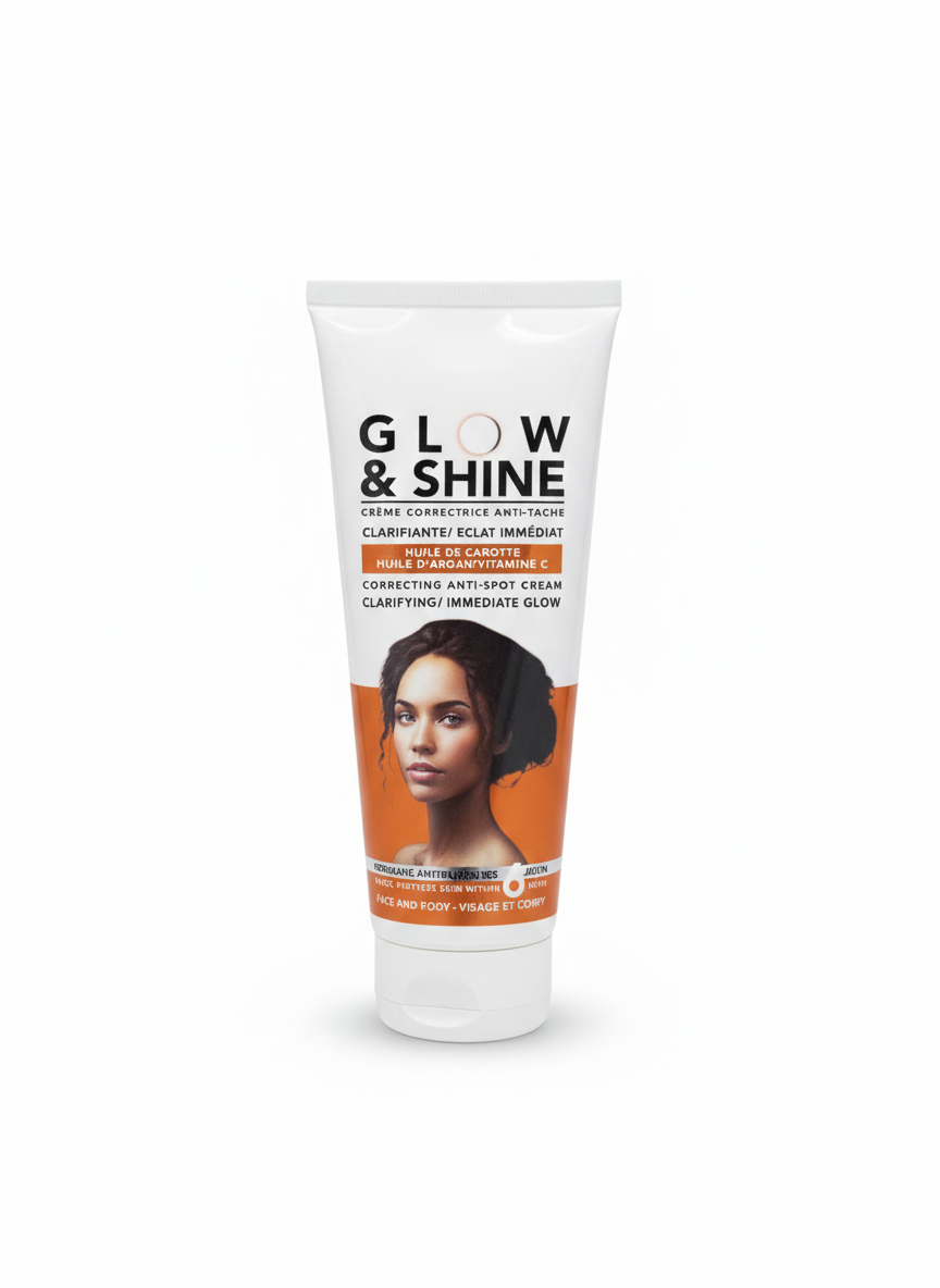 Glow & Shine Crème Corporelle - Carrotte 