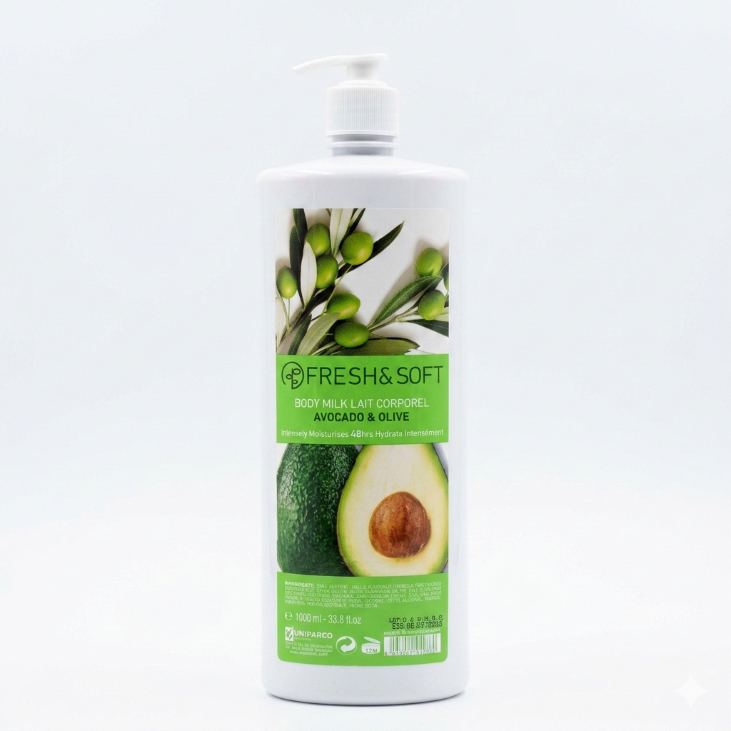 Fresh & Soft Lait de Corps Protecteur - Avocat & Olive