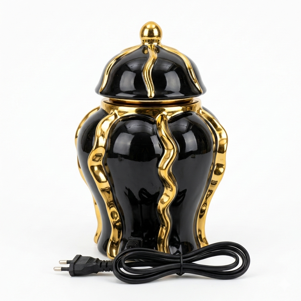 Encensoir Électrique Vip - Noir Dorée 