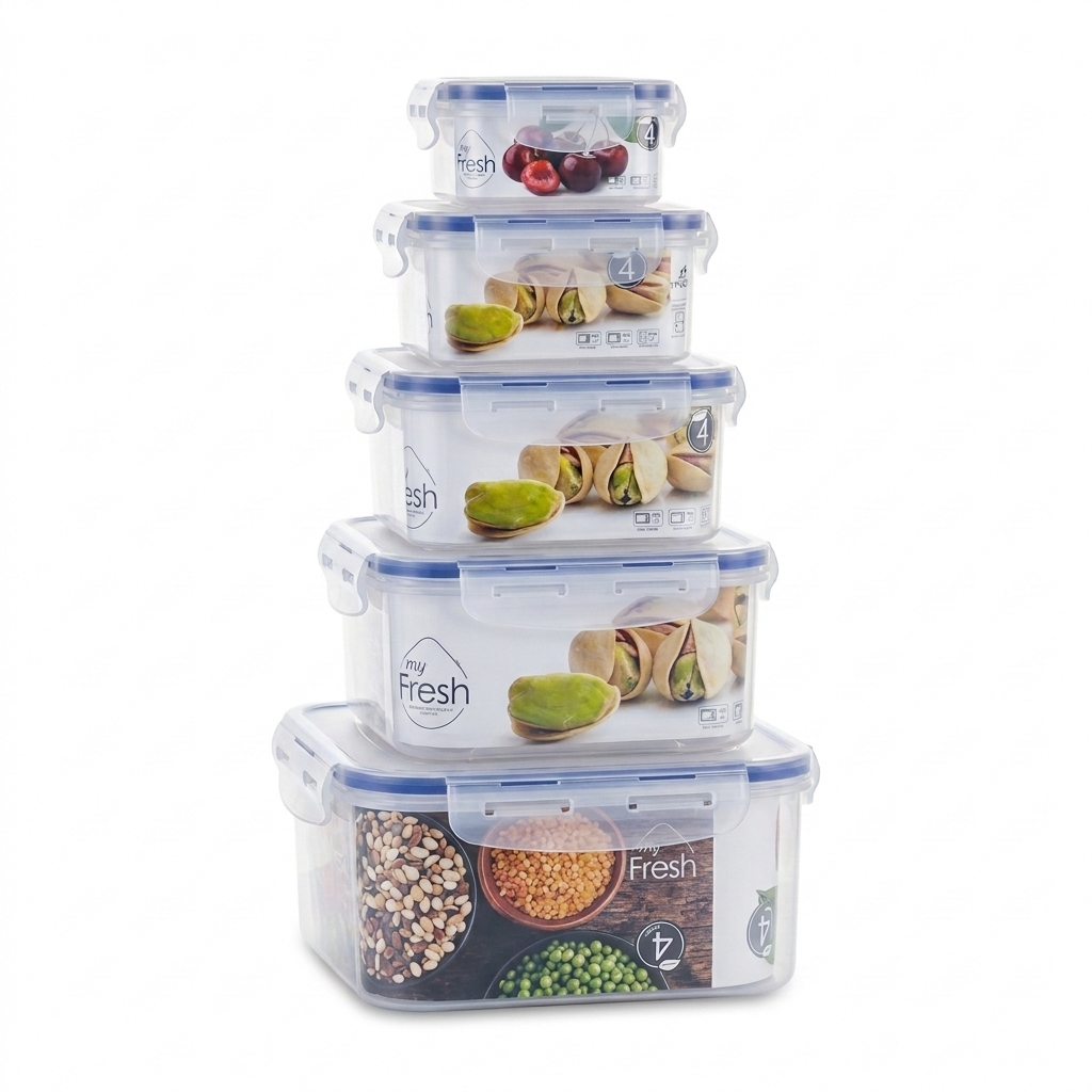 My Fresh Set de 5 boîtes de conservation