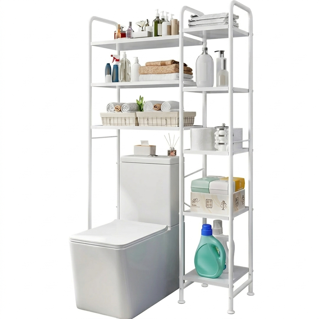 Étagère de Rangement Salle de Bain 