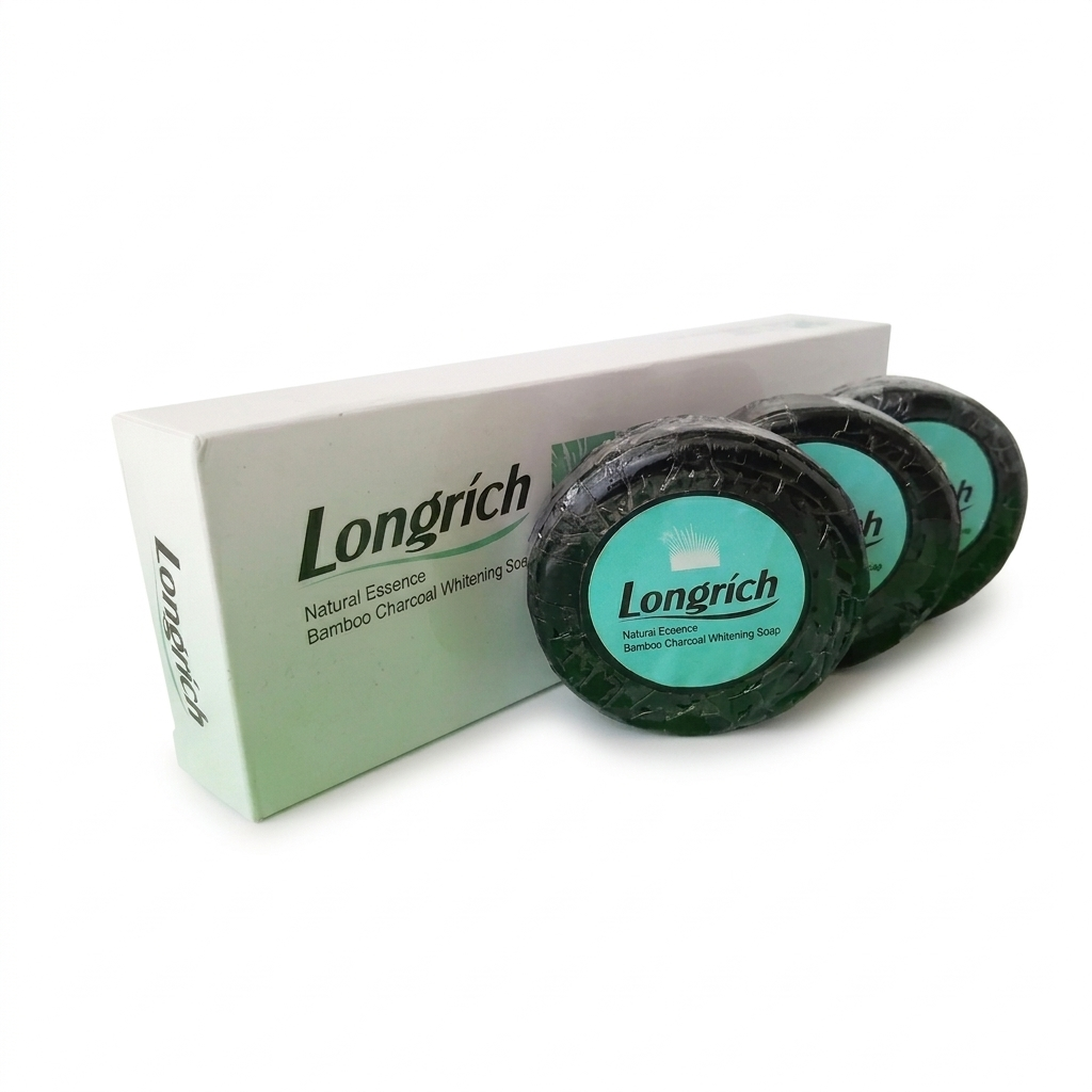 Savon Purifiant Longrich au Charbon de Bambou