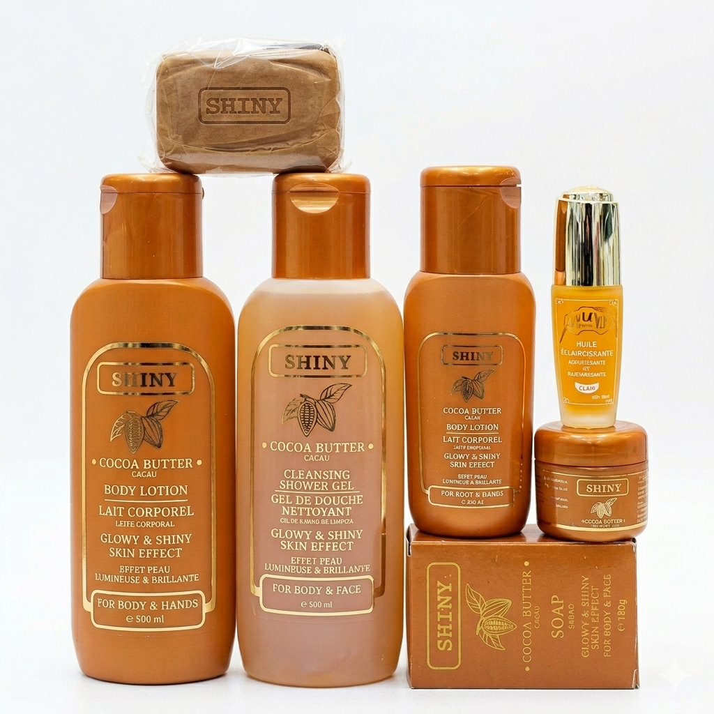 Gamme Complète Shiny au Pur Beurre de Cacao