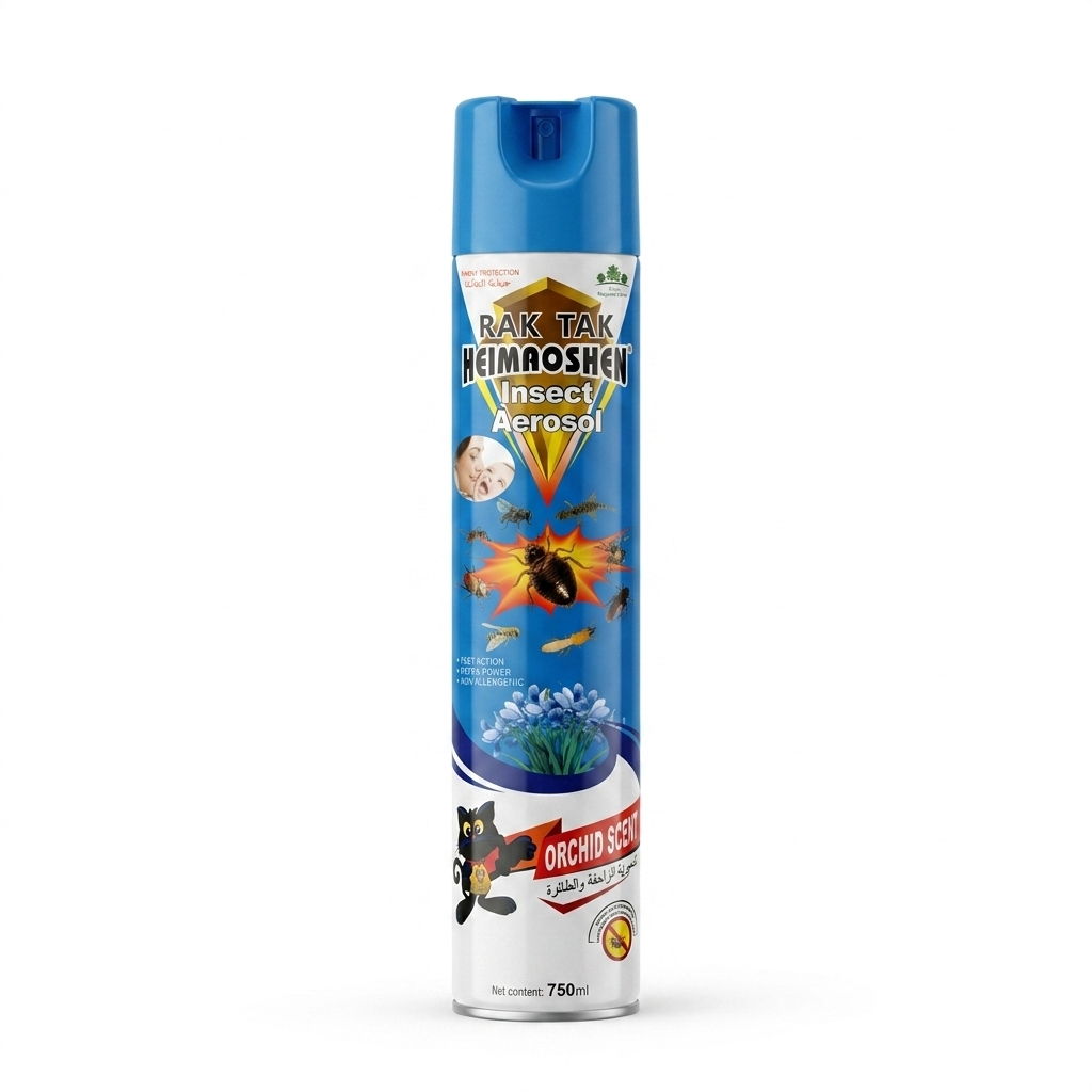 Insecticide en Aérosol Rak Tak Heimaoshen - 750ml