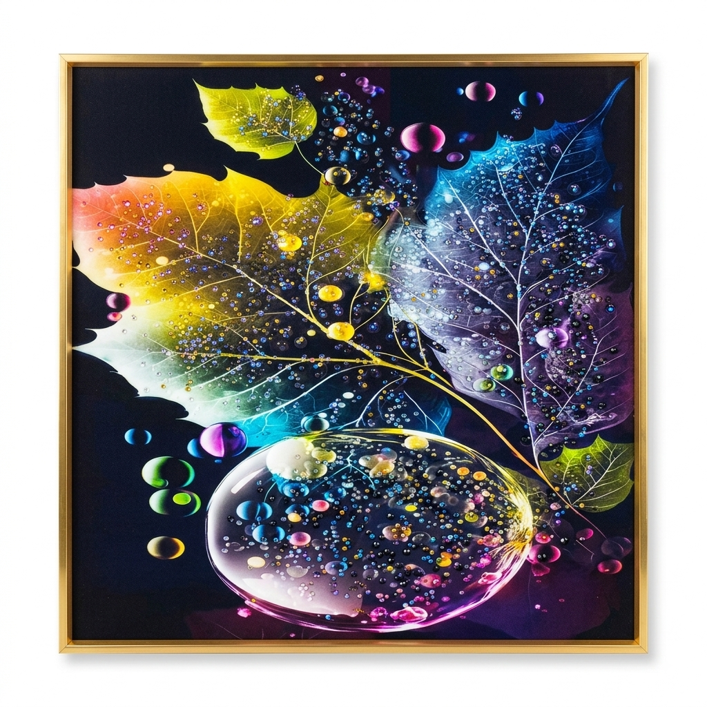 Tableau Décoratif Fleurs 50/40