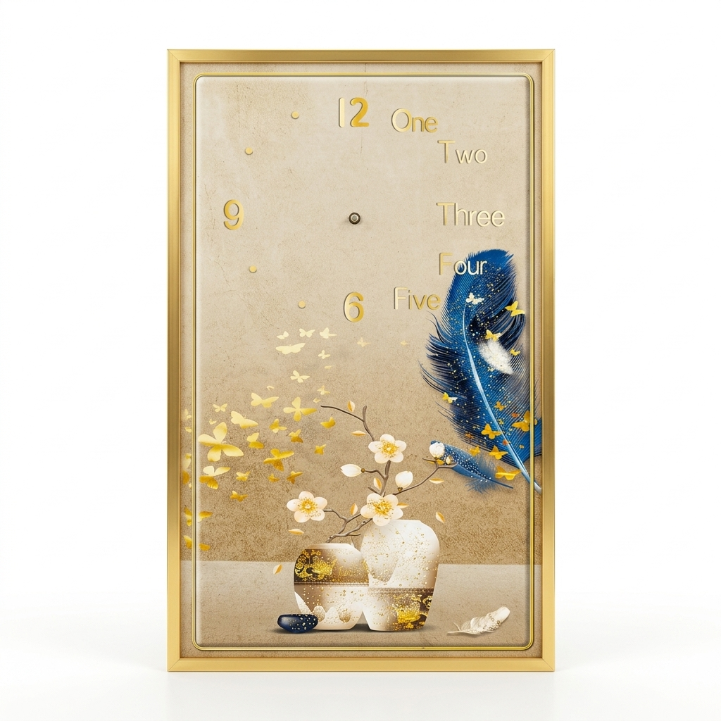Cadre Horloge murale 120/60