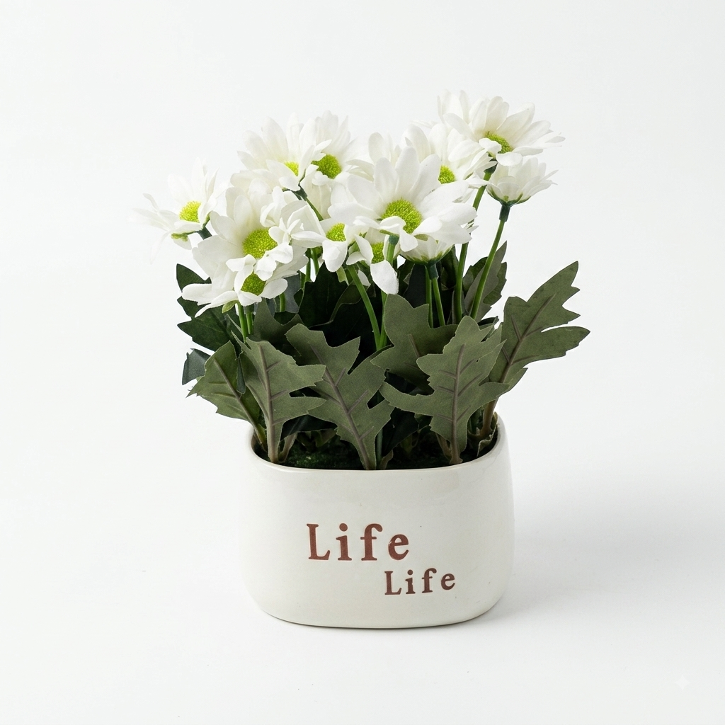 Plante de Marguerites Artificielles.