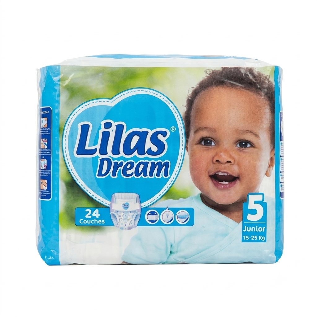 Couches Lilas Dream Junior 15-25 kg