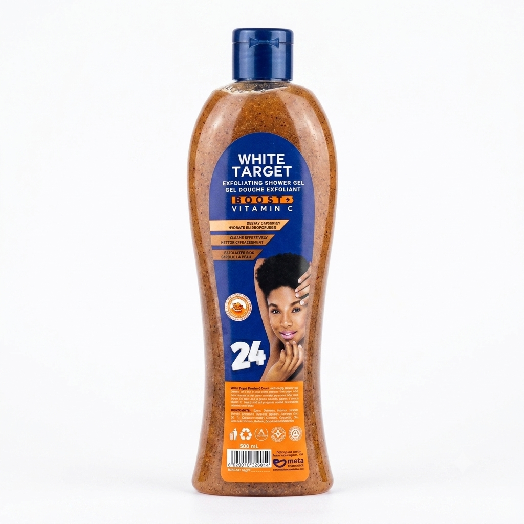 Gel Douche Exfoliant White Target Boost Vitamine C