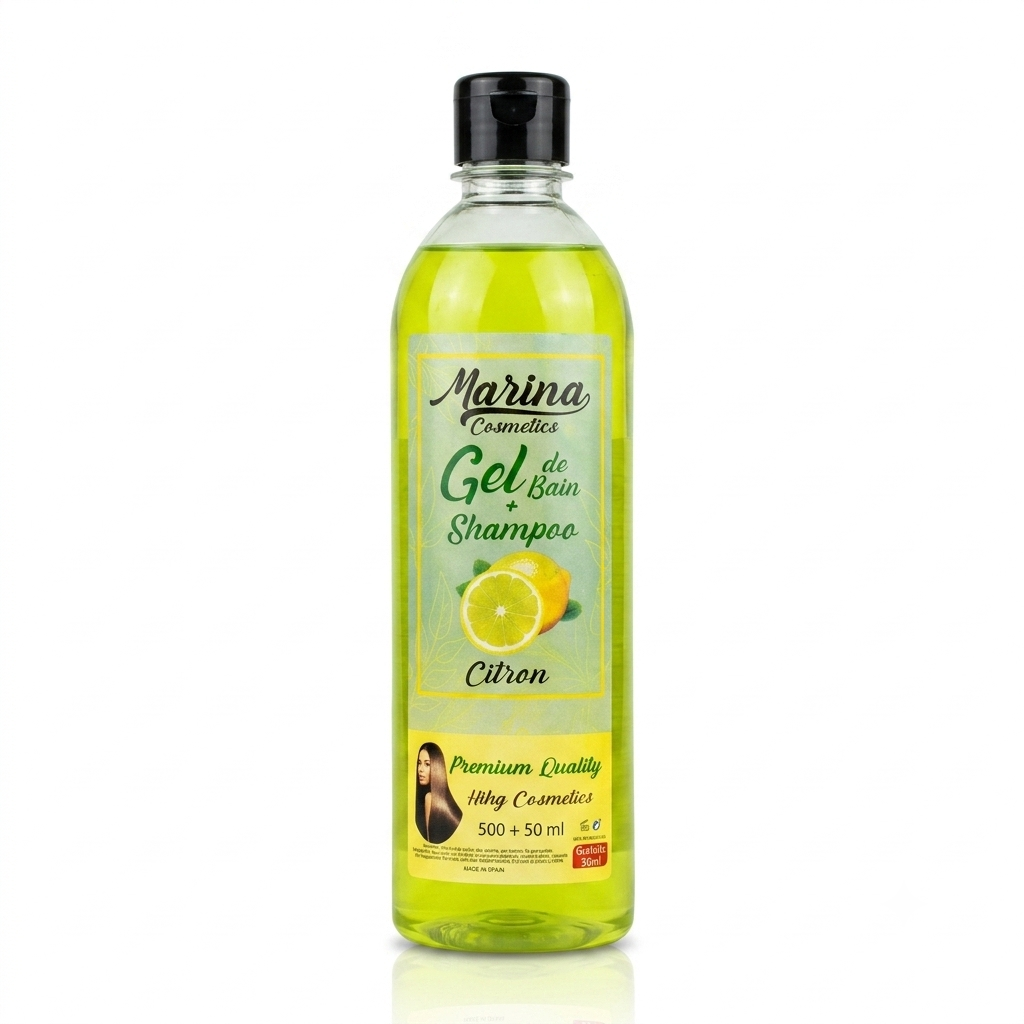 Gel de Bain & Shampooing Marina Cosmetics