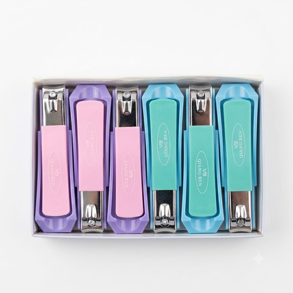 Lot de 6 coupe-ongles