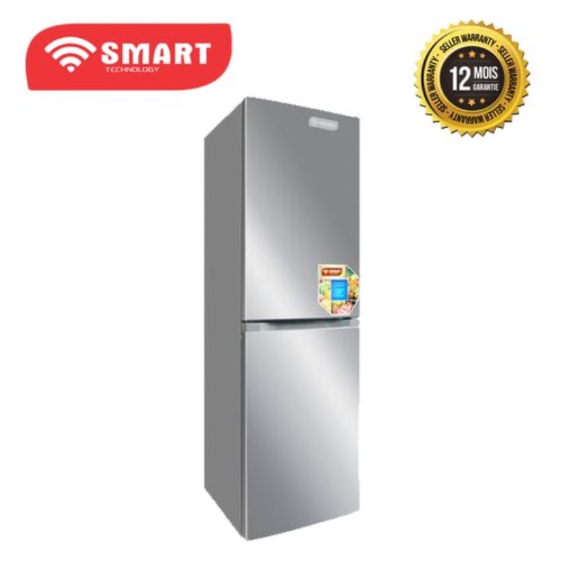 SMART TECHNOLOGY Réfrigérateur Combiné 4 tiroirs 254 Litres - STCB-304M - Garantie 12 Mois